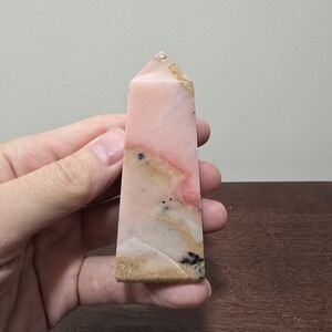 Pink Opal Crystal Tower